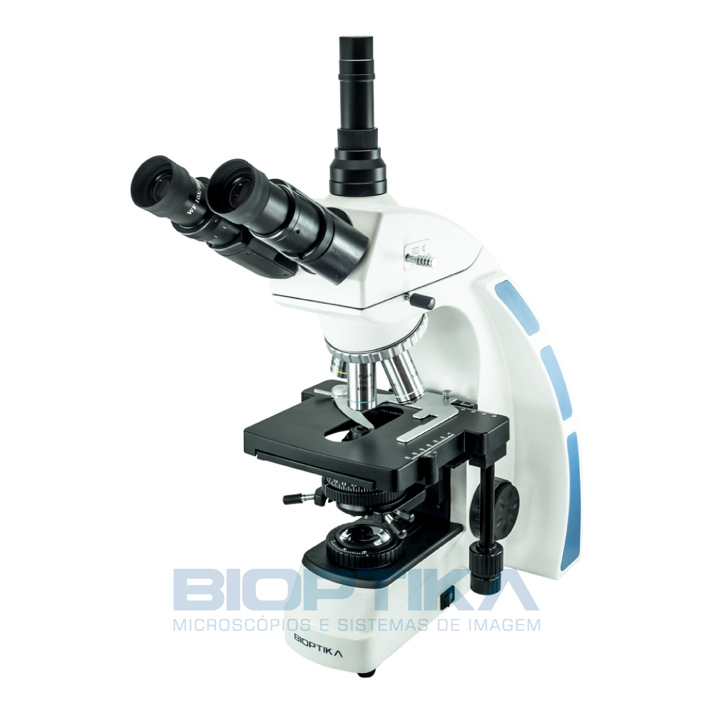 B50 – MICROSCÓPIO BIOLÓGICO QUÍNTUPLO, PLANACROMÁTICO E DE ÓPTICA INFINITA